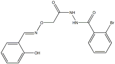 2-bromo-N'-({[(2-hydroxybenzylidene)amino]oxy}acetyl)benzohydrazide