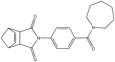 4-[4-(azepan-1-ylcarbonyl)phenyl]-4-azatricyclo[5.2.1.0~2,6~]dec-8-ene-3,5-dione