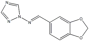  N-(1,3-benzodioxol-5-ylmethylene)-N-(1H-1,2,4-triazol-1-yl)amine