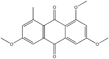 1,3,6-trimethoxy-8-methylanthra-9,10-quinone