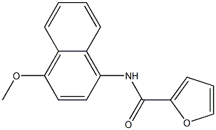 N-(4-methoxy-1-naphthyl)-2-furamide