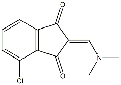 4-chloro-2-[(dimethylamino)methylene]-1H-indene-1,3(2H)-dione