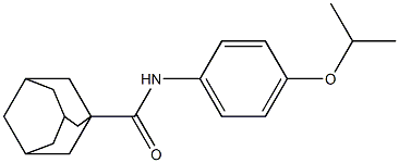 N-(4-isopropoxyphenyl)-1-adamantanecarboxamide