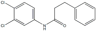 N-(3,4-dichlorophenyl)-3-phenylpropanamide 结构式