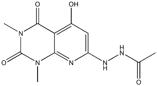 N'-(5-hydroxy-1,3-dimethyl-2,4-dioxo-1,2,3,4-tetrahydropyrido[2,3-d]pyrimidin-7-yl)acetohydrazide Structure