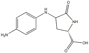 4-(4-aminoanilino)-5-oxoproline