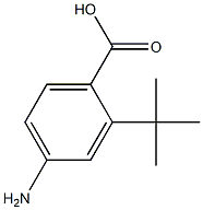 4-amino-2-tert-butylbenzoic acid Structure