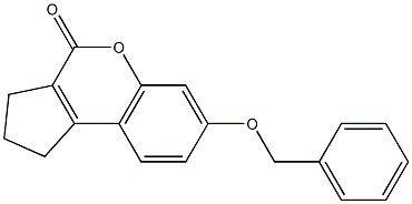  7-(benzyloxy)-2,3-dihydrocyclopenta[c]chromen-4(1H)-one