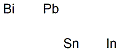 Bismuth Indium Lead Tin eutectic ingot, 99.9% (metals basis) 化学構造式