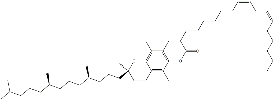 Vitamin E linoleate Structure