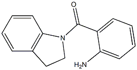 (2-aminophenyl)(2,3-dihydro-1H-indol-1-yl)methanone 结构式