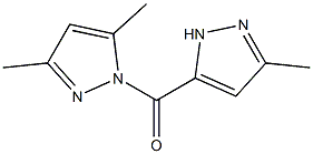 (3,5-dimethyl-1H-pyrazol-1-yl)(3-methyl-1H-pyrazol-5-yl)methanone|