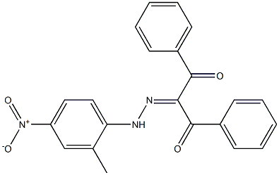 1,3-diphenyl-1,2,3-propanetrione 2-[N-(2-methyl-4-nitrophenyl)hydrazone]