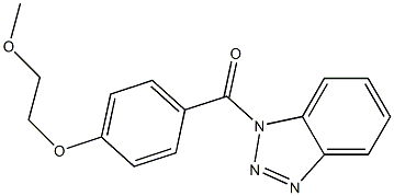  1H-1,2,3-benzotriazol-1-yl[4-(2-methoxyethoxy)phenyl]methanone