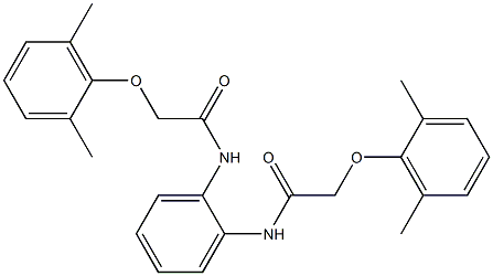2-(2,6-dimethylphenoxy)-N-(2-{[2-(2,6-dimethylphenoxy)acetyl]amino}phenyl)acetamide