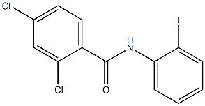 2,4-dichloro-N-(2-iodophenyl)benzamide Structure