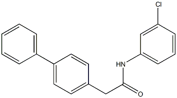 2-[1,1'-biphenyl]-4-yl-N-(3-chlorophenyl)acetamide