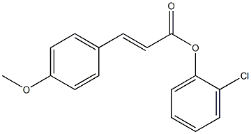  2-chlorophenyl (E)-3-(4-methoxyphenyl)-2-propenoate