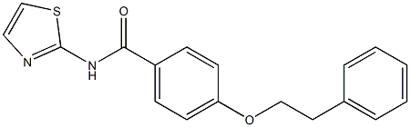 4-(phenethyloxy)-N-(1,3-thiazol-2-yl)benzamide