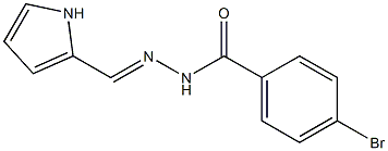 4-bromo-N'-[(E)-1H-pyrrol-2-ylmethylidene]benzohydrazide