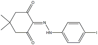 5,5-dimethyl-1,2,3-cyclohexanetrione 2-[N-(4-iodophenyl)hydrazone]