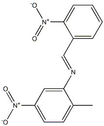 2-methyl-5-nitro-N-[(E)-(2-nitrophenyl)methylidene]aniline