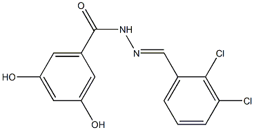 N'-[(E)-(2,3-dichlorophenyl)methylidene]-3,5-dihydroxybenzohydrazide