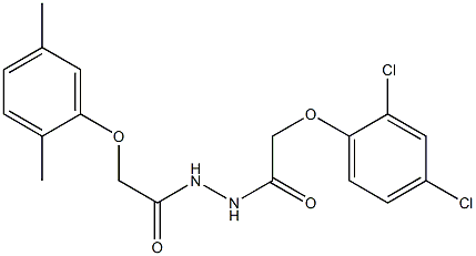 N'-[2-(2,4-dichlorophenoxy)acetyl]-2-(2,5-dimethylphenoxy)acetohydrazide