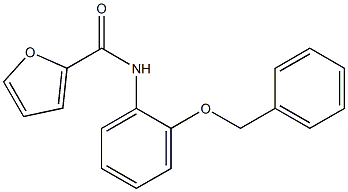 N-[2-(benzyloxy)phenyl]-2-furamide Structure