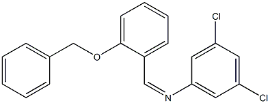 N-{(Z)-[2-(benzyloxy)phenyl]methylidene}-N-(3,5-dichlorophenyl)amine