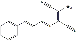 (Z)-2-amino-3-{[(E,2E)-3-phenyl-2-propenylidene]amino}-2-butenedinitrile