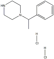 1-(1-苯乙基)哌嗪二盐酸盐, , 结构式