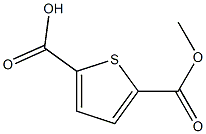 Thiophene-2,5-dicarboxylic acid monomethyl ester ,97% Structure