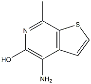 4-Amino-7-methylthieno[2,3-c]pyridin-5-ol