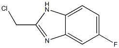 2-(chloromethyl)-5-fluoro-1H-benzimidazole Structure