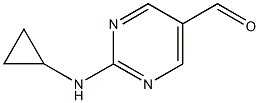 2-(cyclopropylamino)pyrimidine-5-carbaldehyde|