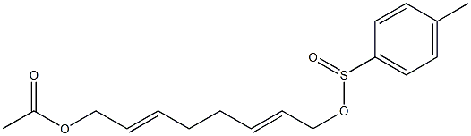 4-Methylbenzenesulfinic acid (2E,6E)-8-acetoxy-2,6-octadienyl ester