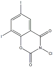 6,8-Diiodo-3-chloro-2H-1,3-benzoxazine-2,4(3H)-dione