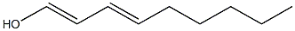 1,3-Nonadien-1-ol Structure