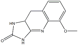 5-Methoxy-9,9a-dihydro-1H-imidazo[4,5-b]quinolin-2(3H)-one,,结构式