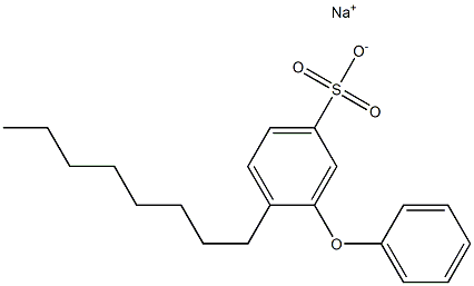 4-Octyl-3-phenoxybenzenesulfonic acid sodium salt|