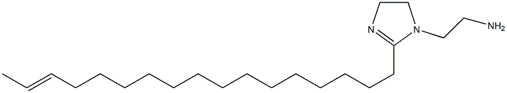 1-(2-Aminoethyl)-2-(15-heptadecenyl)-2-imidazoline 结构式