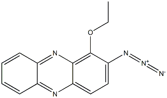 1-Ethoxyphenazin-2-yl azide Structure