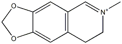 6-Methyl-7,8-dihydro-1,3-dioxolo[4,5-g]isoquinoline-6-ium