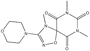 3-Morpholino-4,7,9-trimethyl-1-oxa-2,4,7,9-tetraazaspiro[4.5]dec-2-ene-6,8,10-trione|