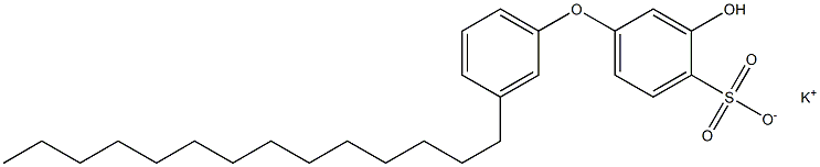  3-Hydroxy-3'-tetradecyl[oxybisbenzene]-4-sulfonic acid potassium salt