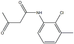 2'-Chloro-3'-methylacetoacetanilide Structure