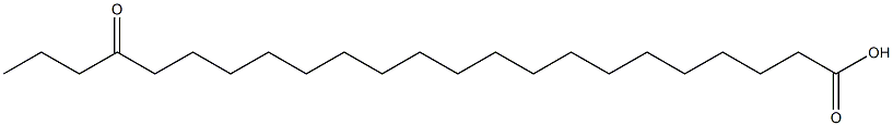 20-オキソトリコサン酸 化学構造式