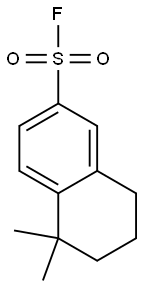 5,6,7,8-Tetrahydro-5,5-dimethylnaphthalene-2-sulfonic acid fluoride Structure