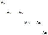 Manganese pentagold Structure